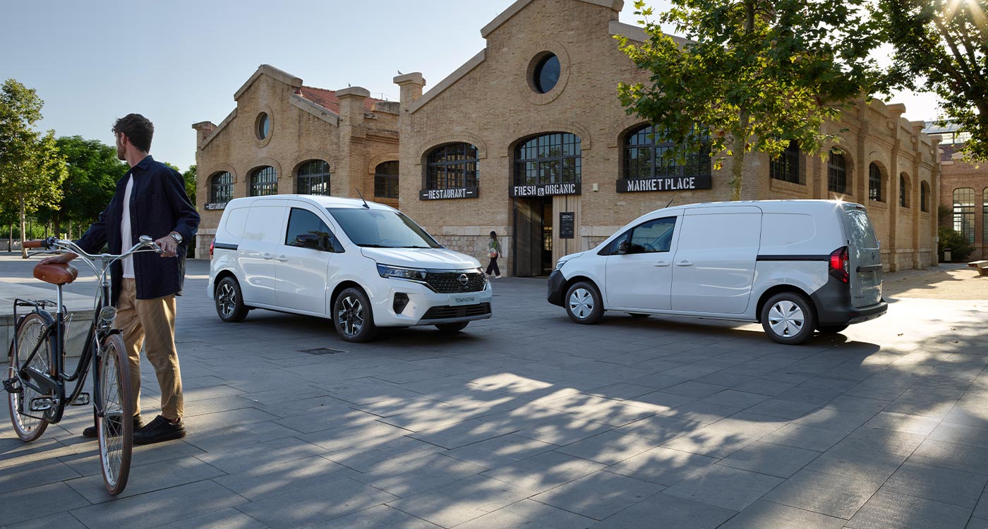 Passez à l'électrique avec le Nissan Townstar EV dès 299€ HT / mois